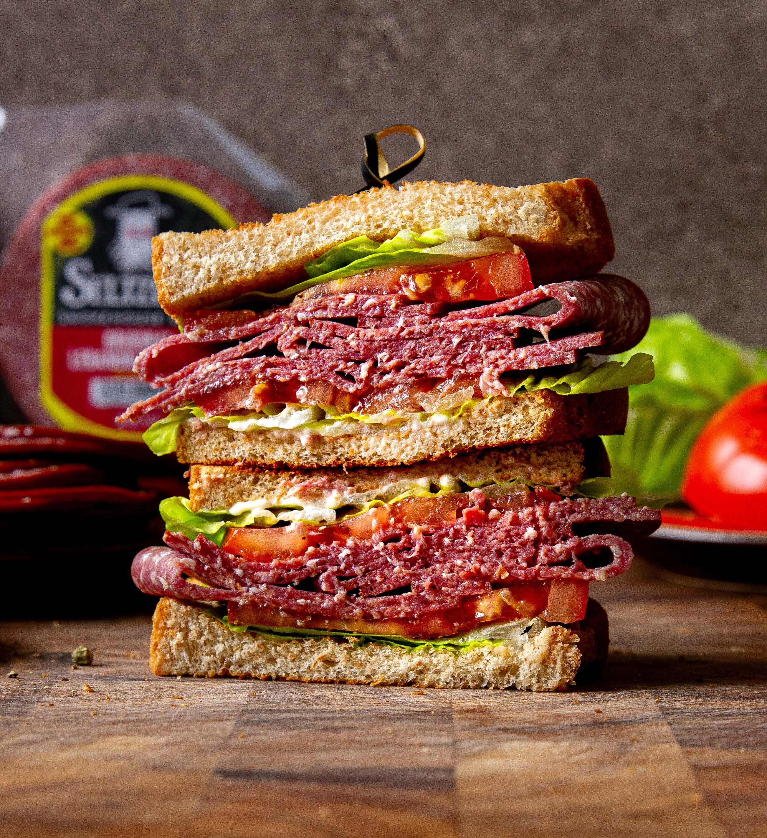 Bologna “BLT” Sandwich