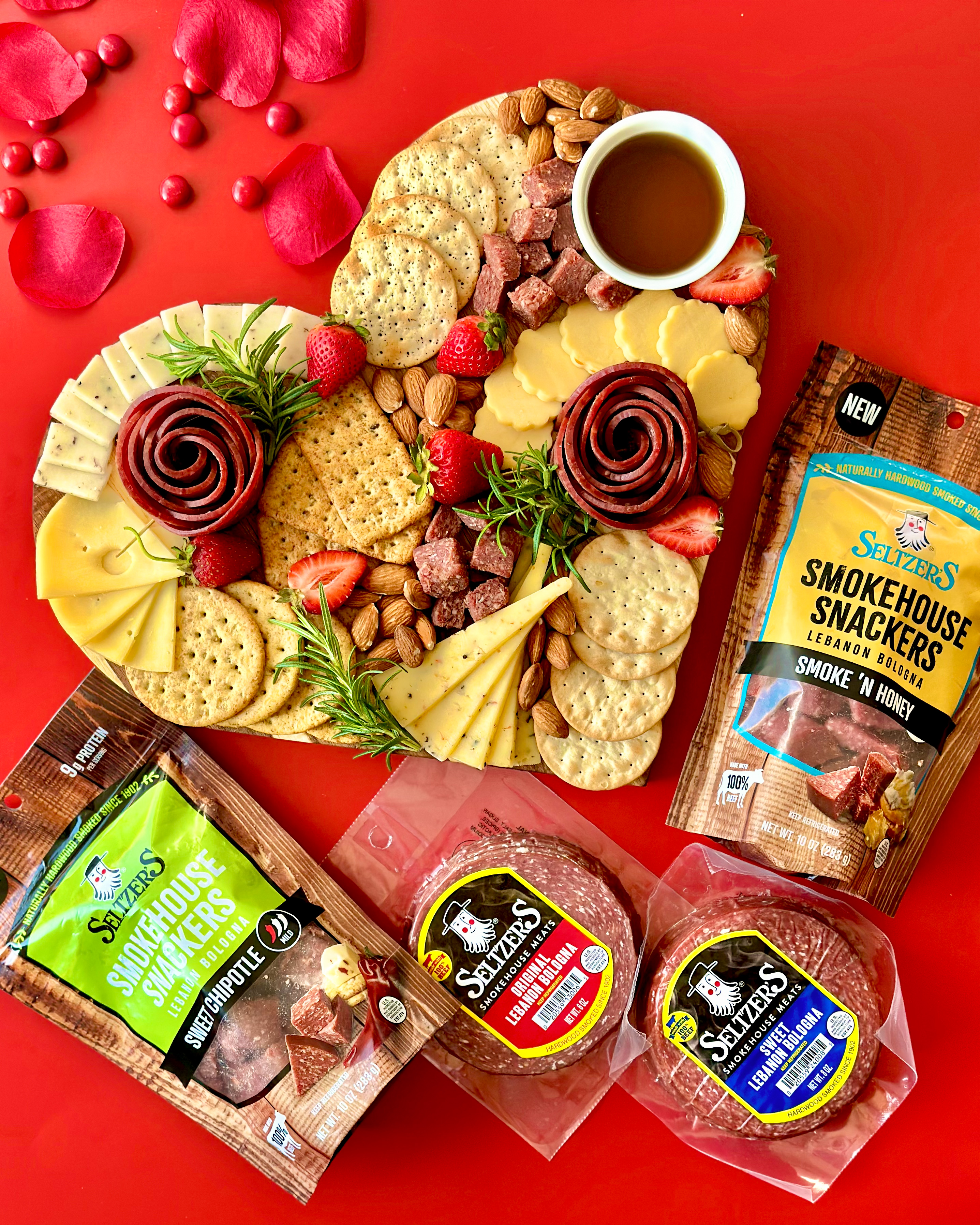 Valentine’s Charcuterie Board