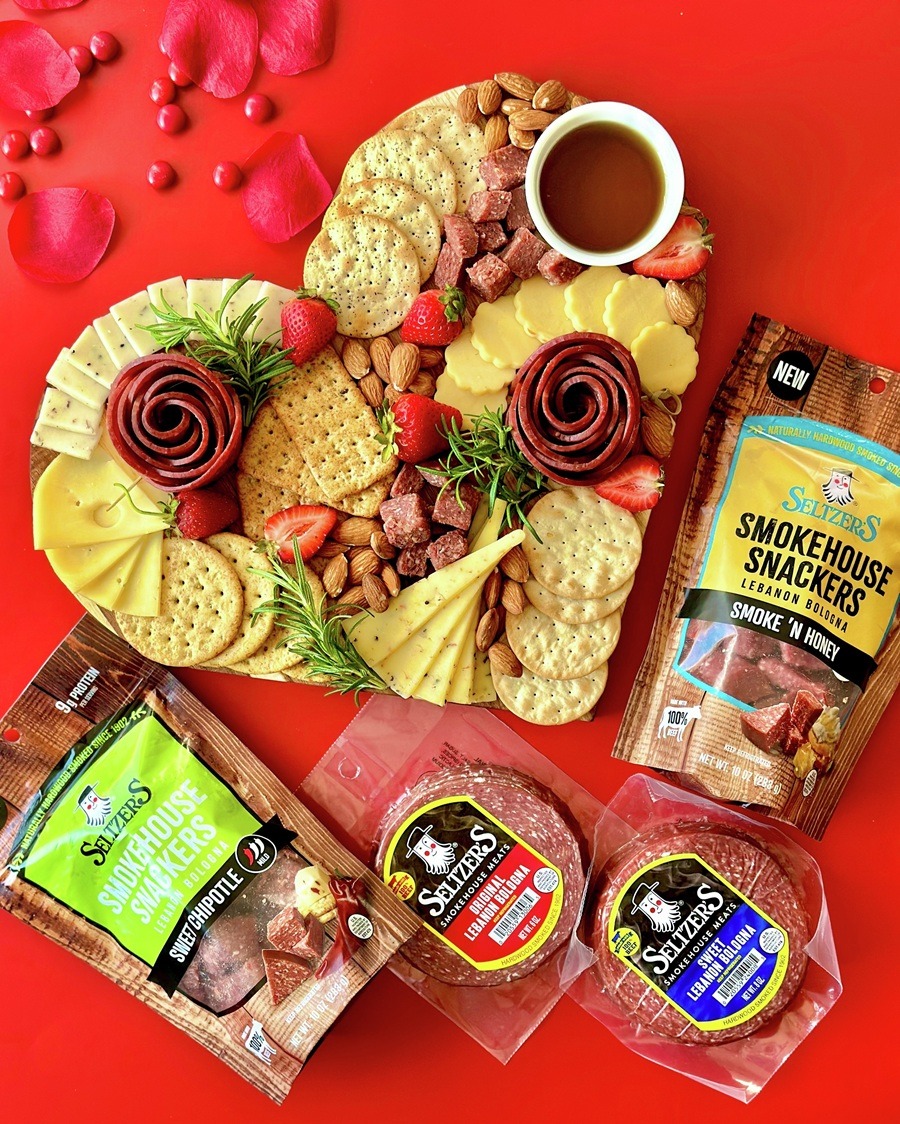 Valentine’s Charcuterie Board